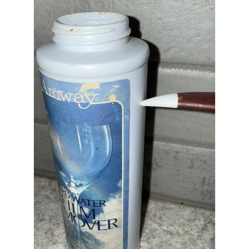 Vintage Amway Hard Water Film Remover Partially Used Laundry Dishes Humidifier